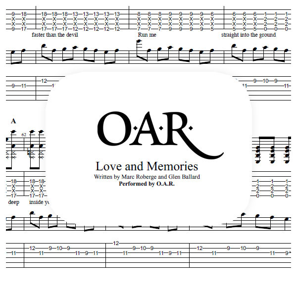 Love And Memories Sheet Music (Guitar)