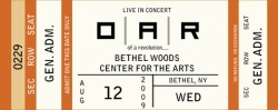 08/12/09 Bethel Woods Center for the Arts