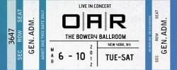 03/06 - 03/10/12 The Bowery Ballroom