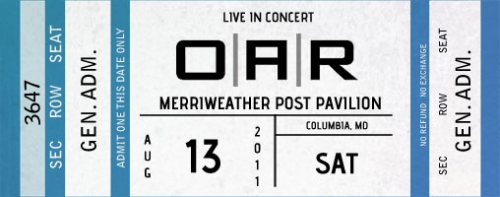 08/13/11 Merriweather Post Pavilion