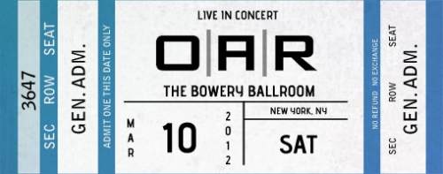 03/10/12 The Bowery Ballroom