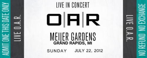 07/22/12 Meijer Gardens Amphitheater