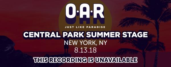 08/13/18 Central Park Summer Stage
